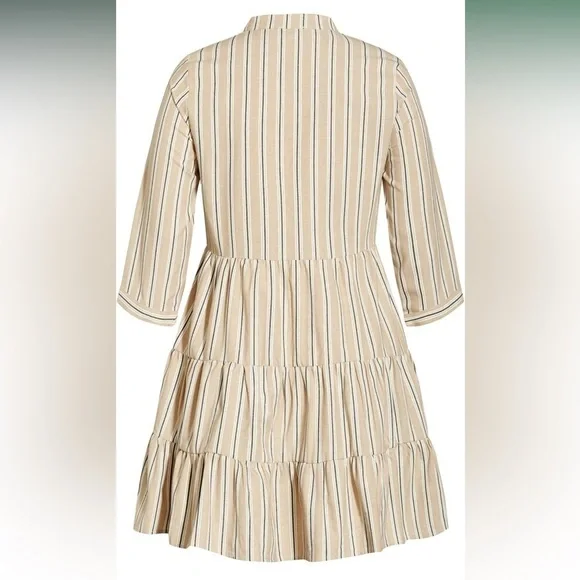 Women's REFINITY Plus Size Dress Serenity STRP - Picture 4 of 8